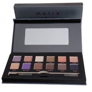 Mally Ageless Eyes Eyeshadow Palette New in Box 12 Colors